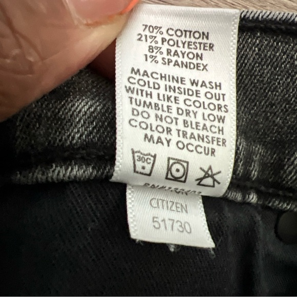 Cotton Citizen Gray Skinny Jeans Modern Fit - Picture 16 of 16